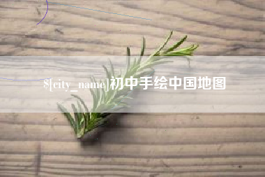 陇南初中手绘中国地图