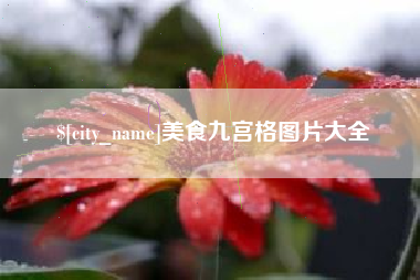 陇南美食九宫格图片大全