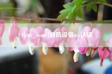 陇南消防设备ccc认证