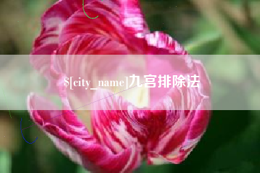 陇南九宫排除法