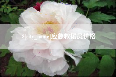 陇南应急救援员价格