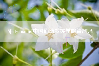 陇南中国消防救援学院管严吗