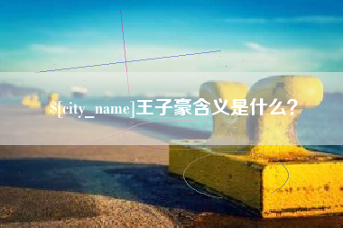 陇南王子豪含义是什么？
