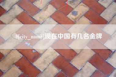 陇南现在中国有几名金牌