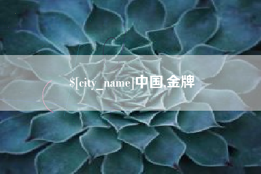 陇南中国,金牌