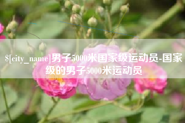 陇南男子5000米国家级运动员-国家级的男子5000米运动员