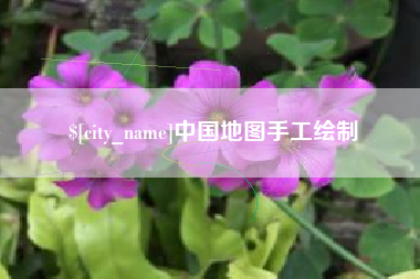 陇南中国地图手工绘制