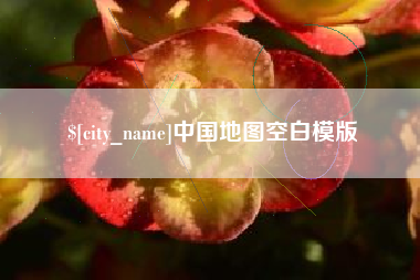 陇南中国地图空白模版