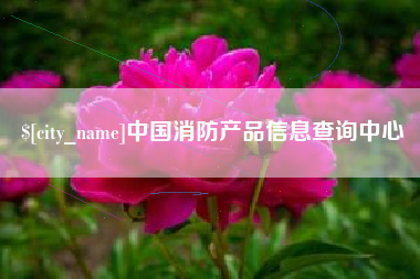 陇南中国消防产品信息查询中心
