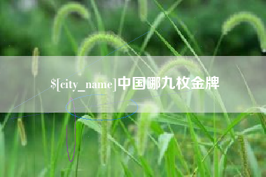 陇南中国哪九枚金牌