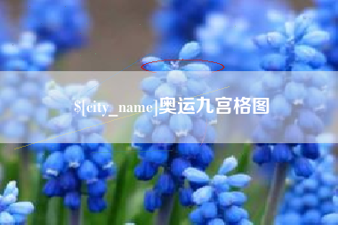 陇南奥运九宫格图