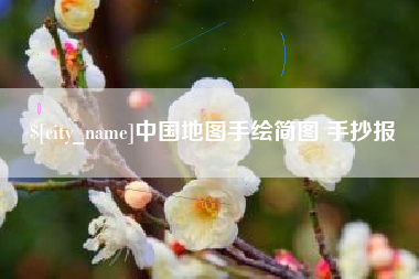 陇南中国地图手绘简图 手抄报
