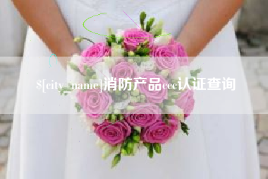 陇南消防产品ccc认证查询