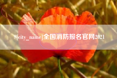 陇南全国消防报名官网2021
